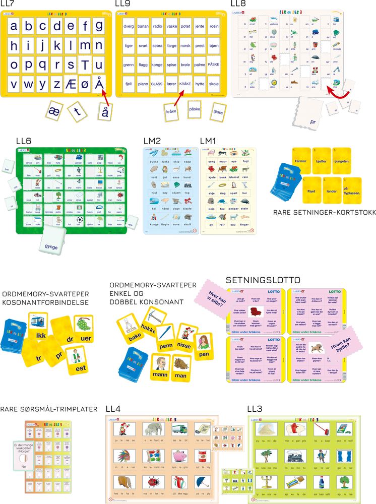 LA17 - LEK og LES Pakke 3 (Norsk)