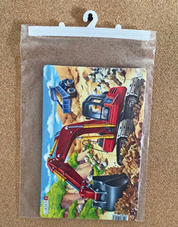 LA13 - Små plastposer til spill opp til 18,3 x 28,5 cm