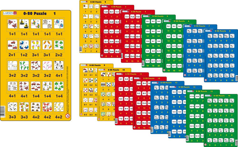 LA6 - 0-20 Puzzle (Nøytralt)