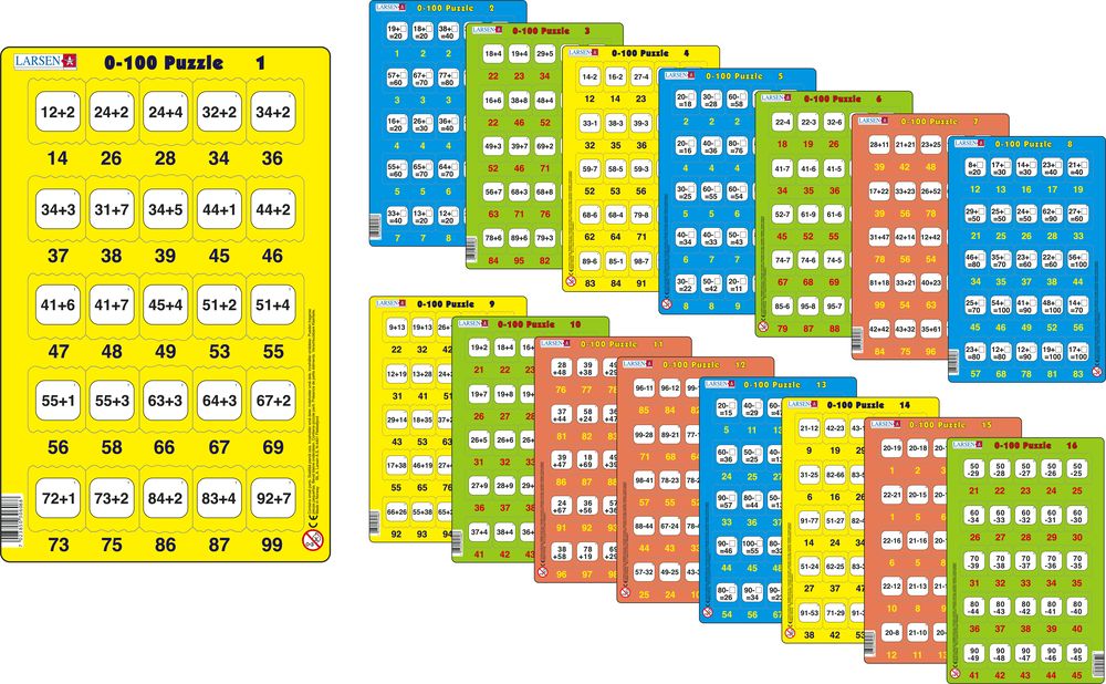 LA7 - 0-100 Puzzle (Nøytralt)