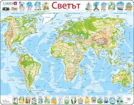 K4 - The World Topographic Map