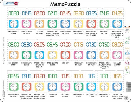GP5 - MemoPuzzle: Lær klokka