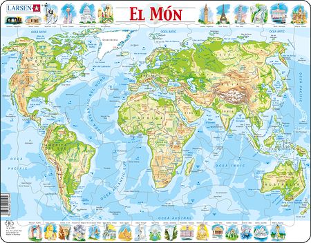 K4 - The World Topographic Map