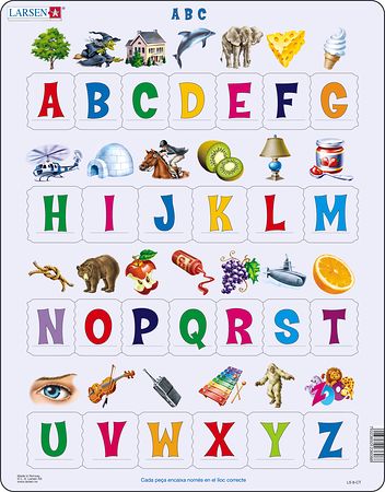 LS826 - Lær alfabetet: 26 store bokstaver