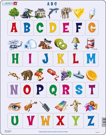 LS826 - Learn the Alphabet: 26 Upper Case Letters