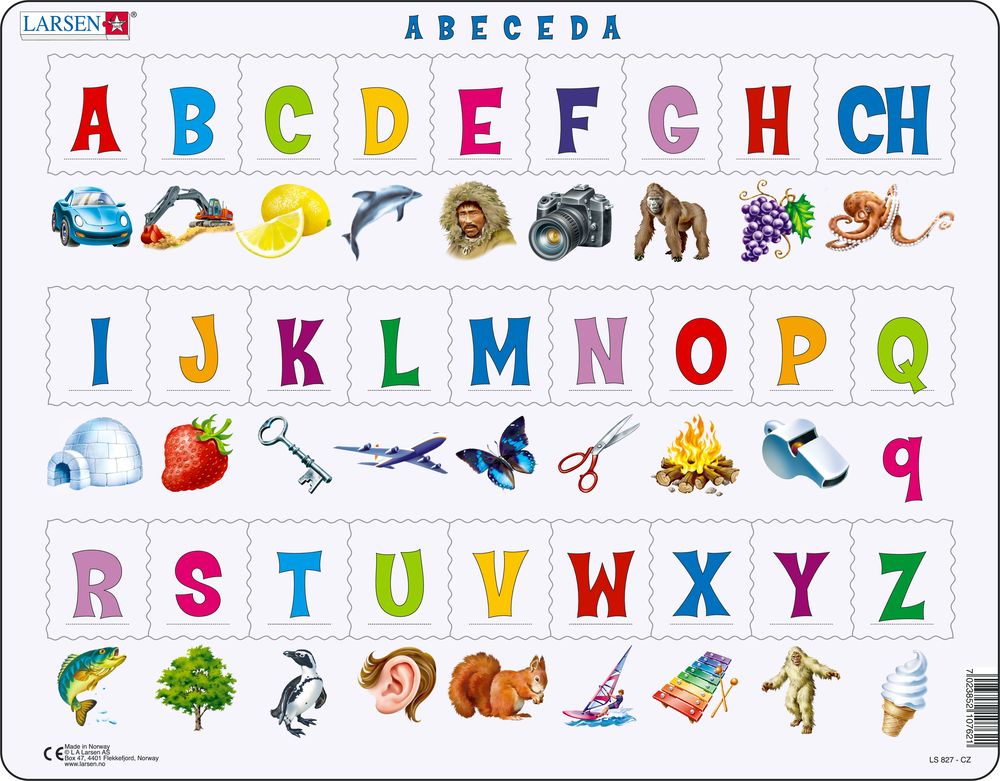 LS827 - ABC-Puzzle(27) (Czech)