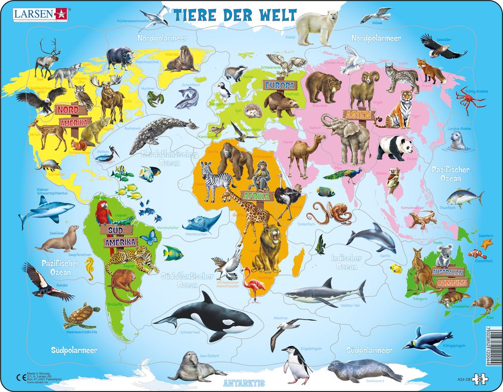 A34 - Animals of the World (German) A34 - Animals of the World (German)