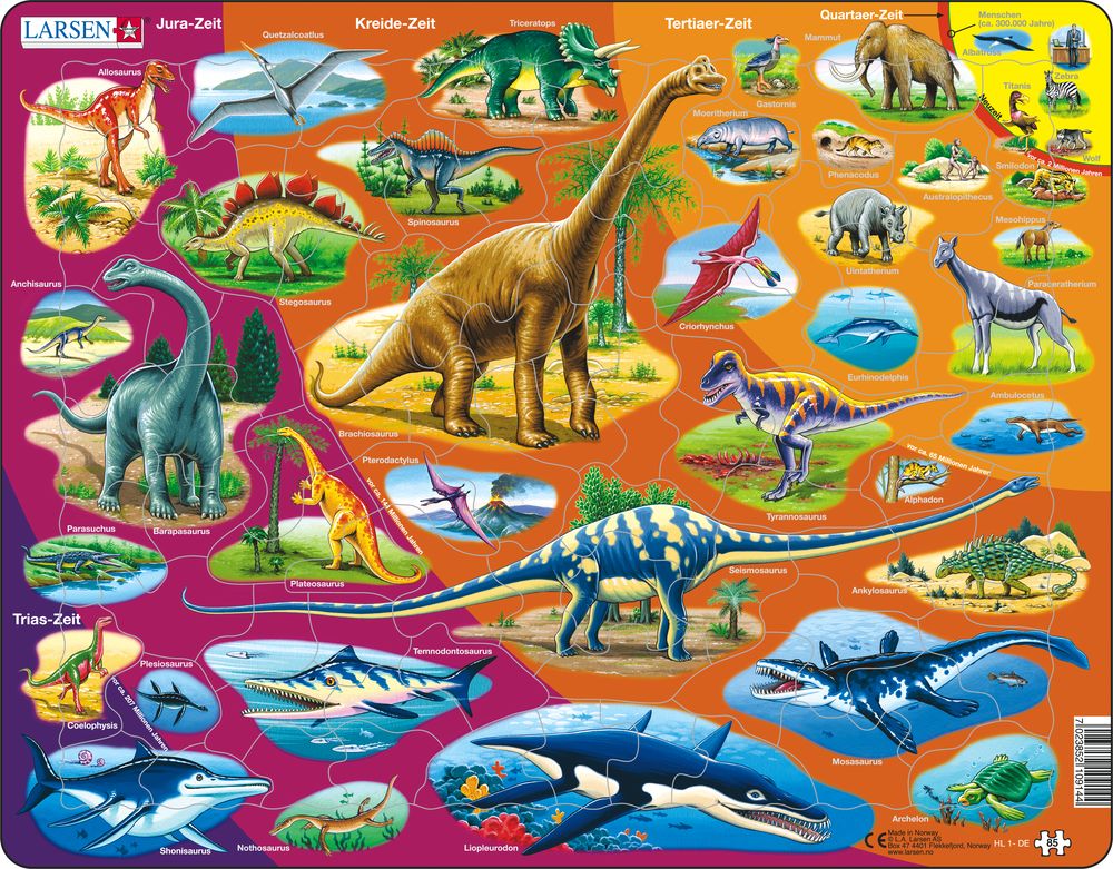 HL1 - Naturhistorie - Trias-perioden til i dag (Tysk) HL1 - Naturhistorie - Trias-perioden til i dag (Tysk)