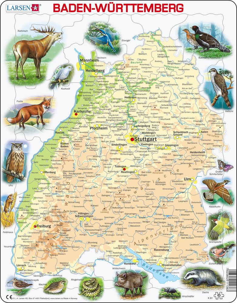 K81 - Baden-Wurttemberg Physical with Animals (German)