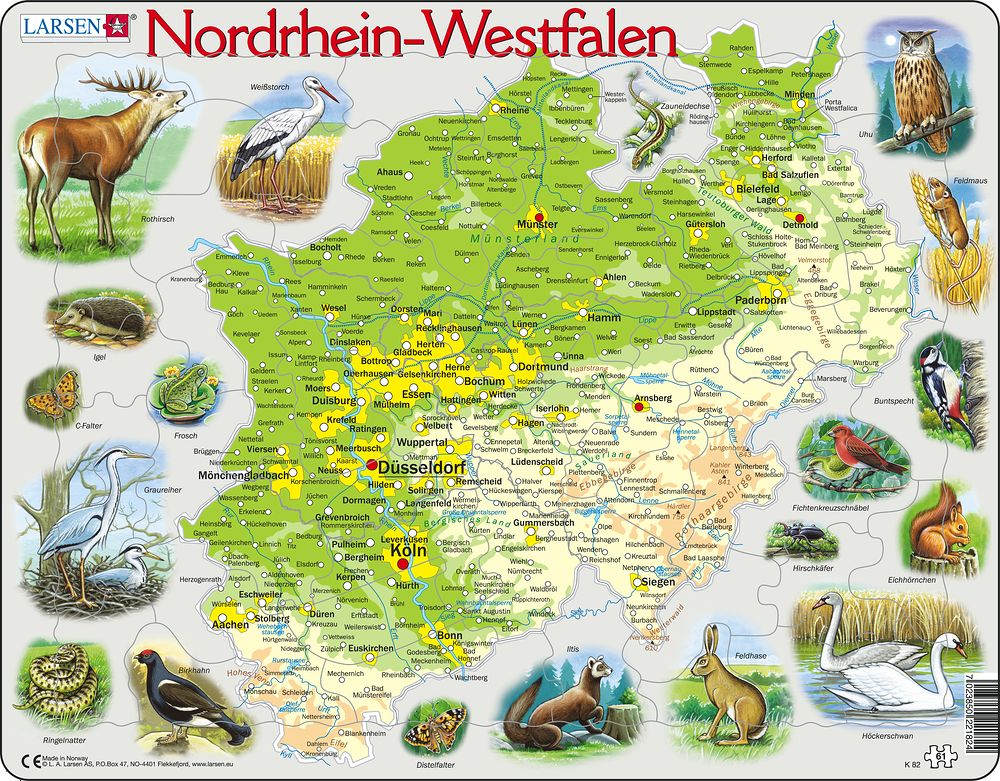 K82 - Nordrhein-Westfalen Physical with Animals (German)
