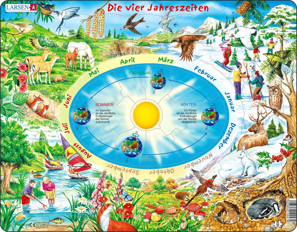 SS3 - The Seasons of the Year :: Science and facts :: Puzzles :: Larsen ...