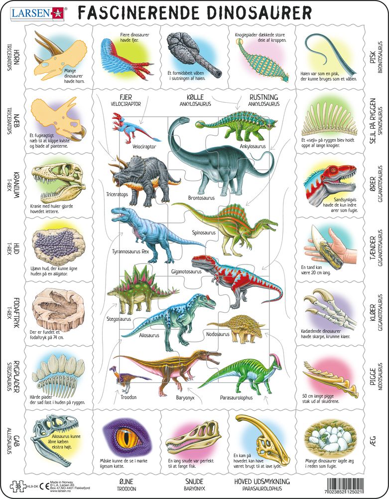 HL9 - Fascinating Dinosaurs (Danish)