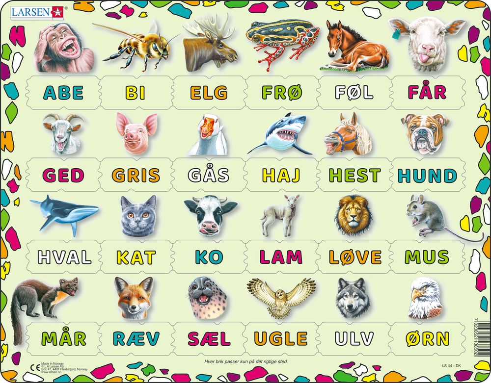 LS44 - Les og finn dyret (Dansk)
