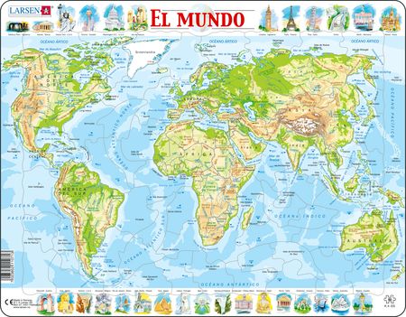 K4 - The World Topographic Map