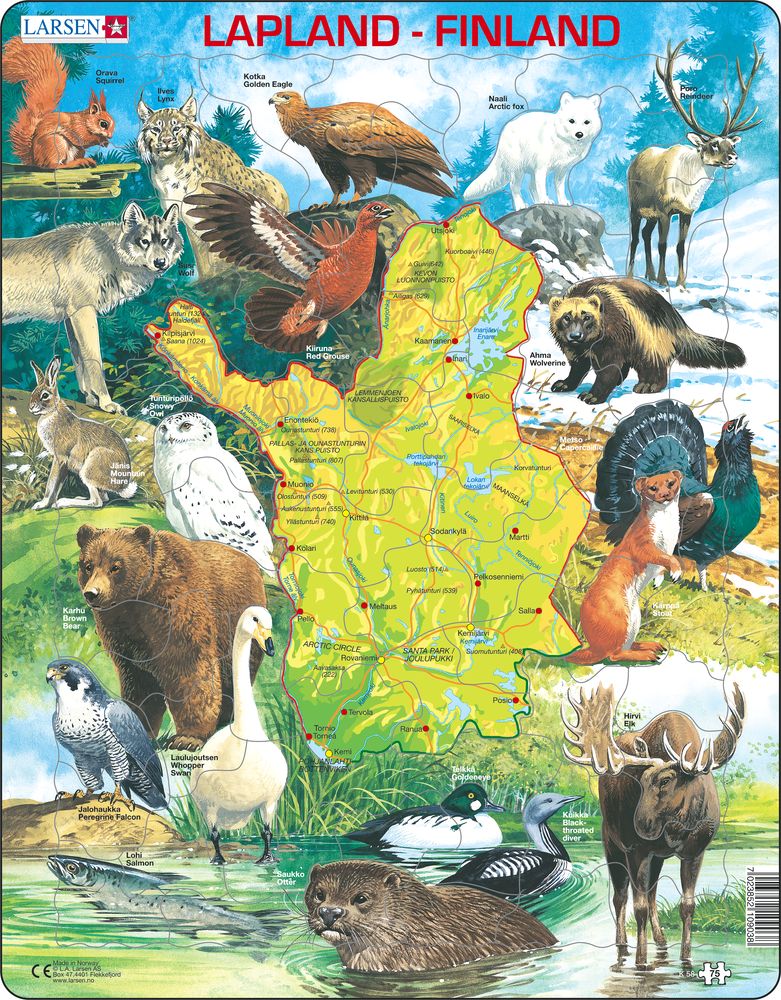 K58 - Lapland - Finland (Finsk)