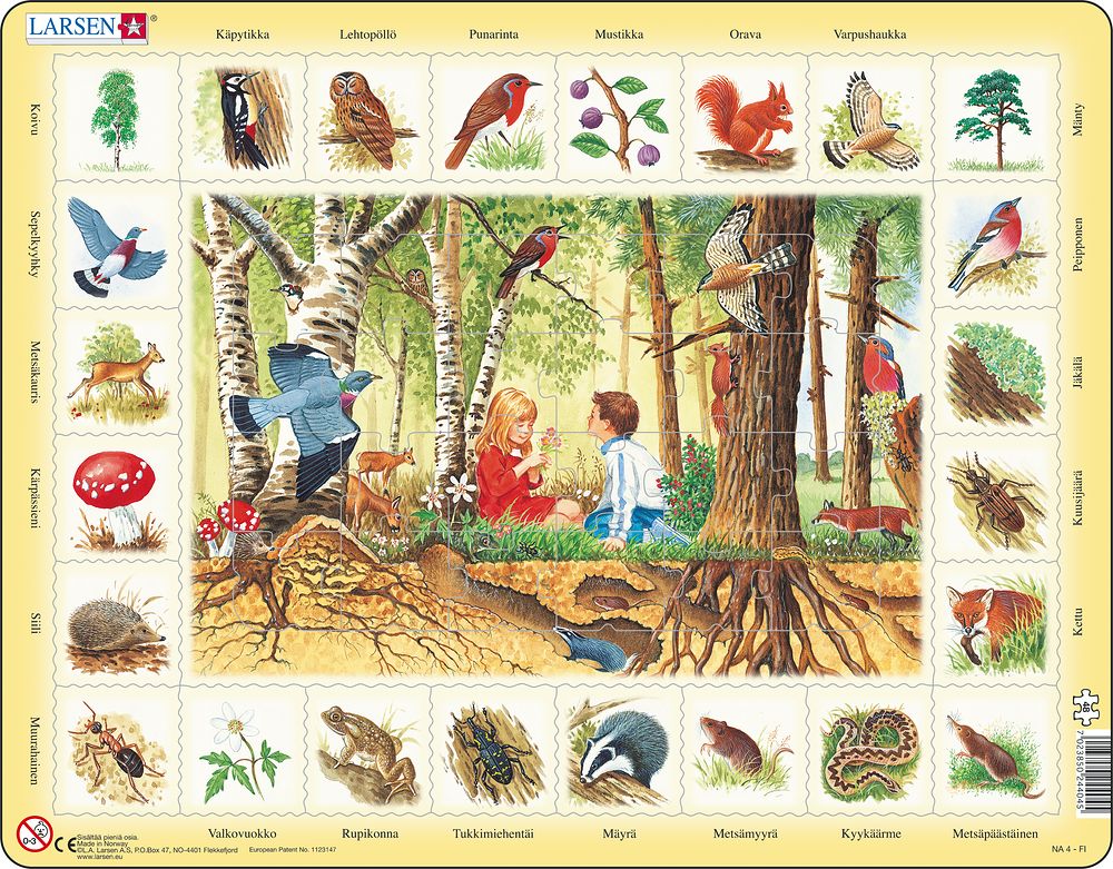 NA4 - Nature Puzzle: Forest (Finnish) NA4 - Nature Puzzle: Forest (Finnish)