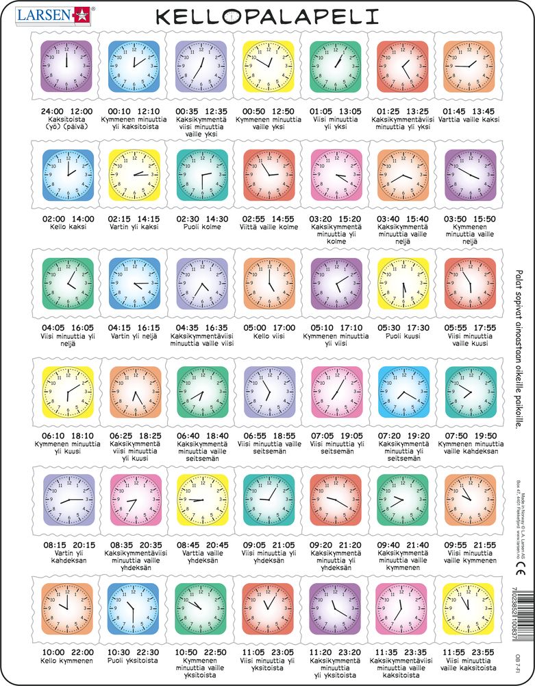 OB7 - Learn the Clock (Finnish) OB7 - Learn the Clock (Finnish)