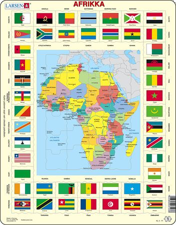 KL3 - Map/Flag - Africa