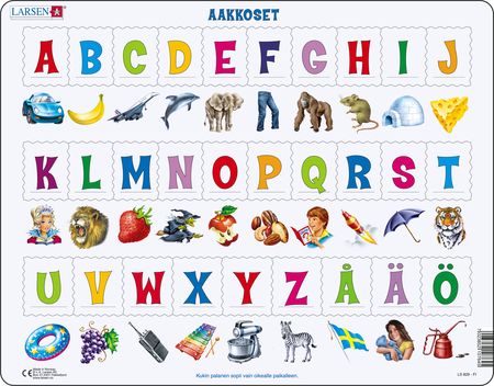 LS829 - Learn the Alphabet: 29 Upper Case Letters