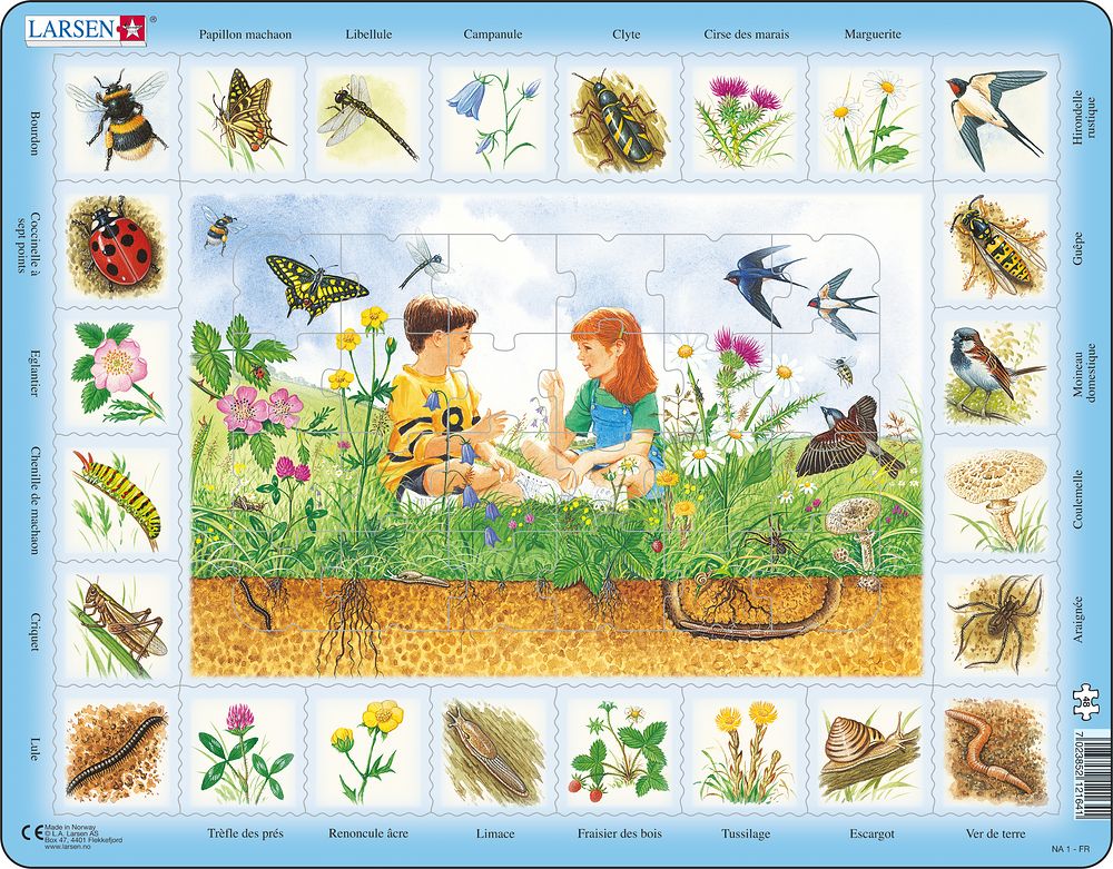 NA1 - Nature Puzzle: Field (French) NA1 - Nature Puzzle: Field (French)