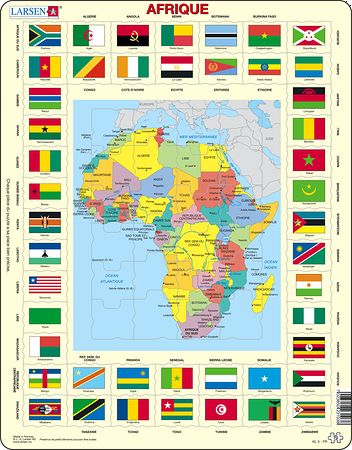 KL3 - Map/Flag - Africa