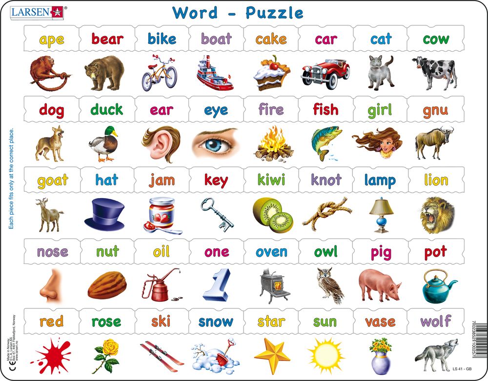 LS41 - Lær å lese: Enkle ord med 23 små bokstaver (Engelsk) LS41 - Lær å lese: Enkle ord med 23 små bokstaver (Engelsk)
