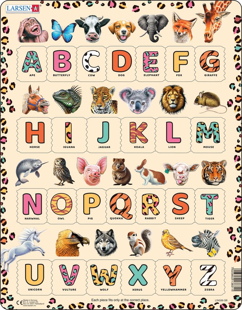 LS4326 - Animal alphabet (English)