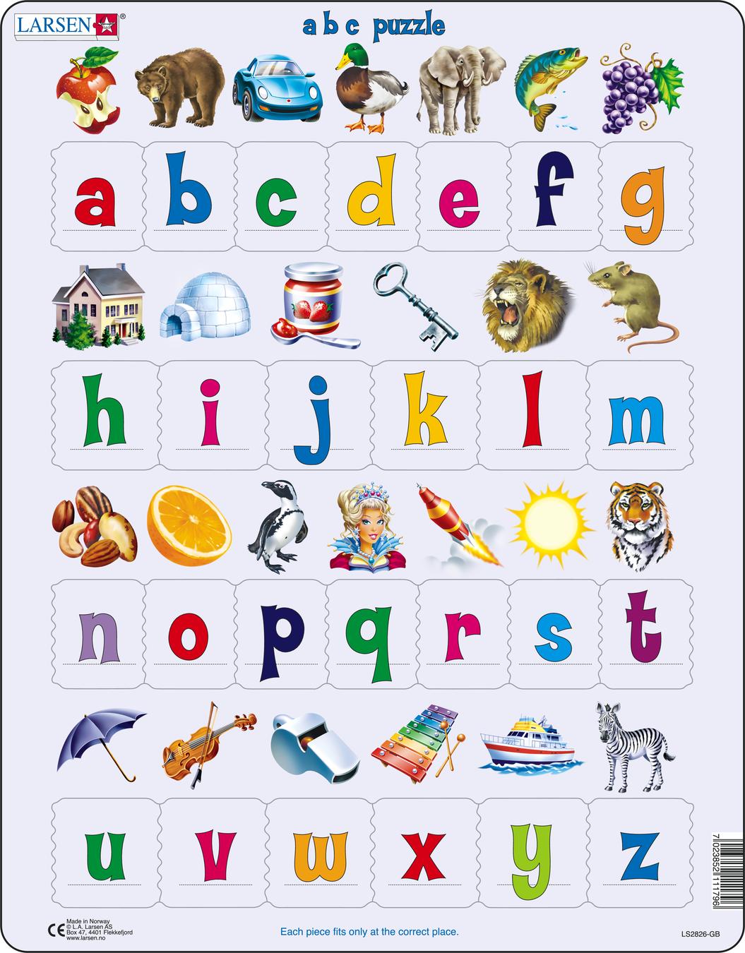 LS2826 - Learn the Alphabet: 26 Lower Case Letters :: Reading