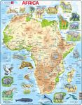 A22 - Afrika, topografisk kart