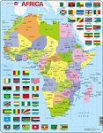 K13 - Africa Political Map