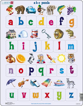 LS2826 - Lær alfabetet: 26 små bokstaver