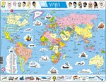 K1 - The World - Political Map