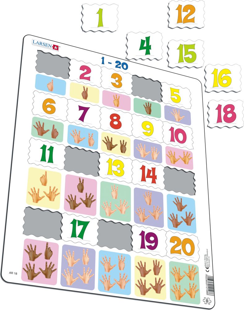 AR18 - Learn to Count: Numbers from 1 to 20 (Illustrative image 1)