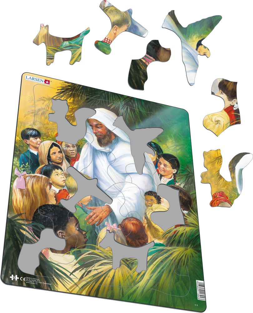 C5 - Jesus med barna (Illustrasjonsbilde 1)