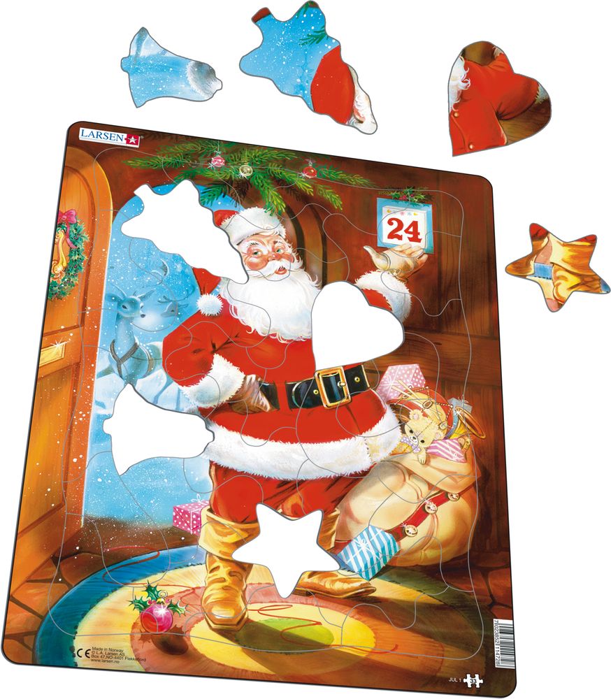 JUL1 - Santa Claus on Christmas Eve (Illustrative image 1)