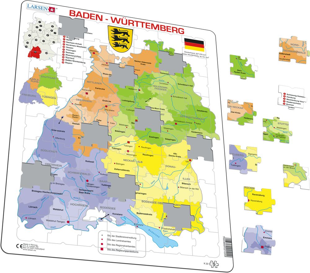 K22 - Baden Württemberg (Illustrasjonsbilde 1)