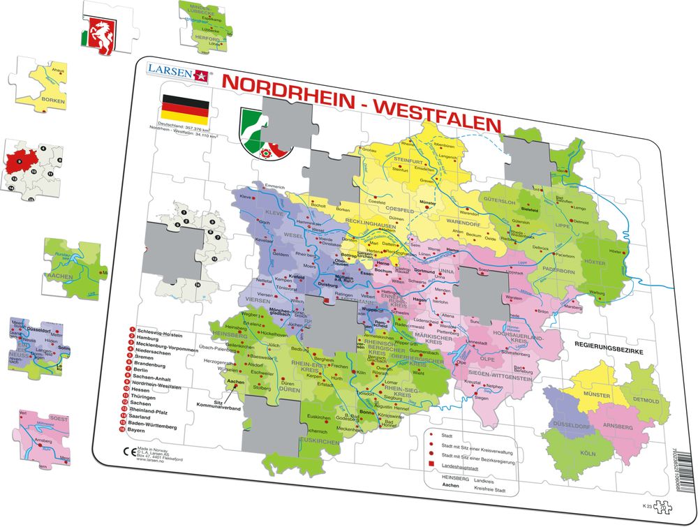 K23 - Nordrhein-Westfalen Political (Illustrative image 1)