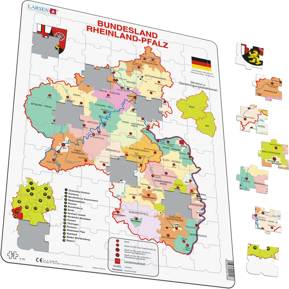 K26 - Rheinland-Pfalz Political (Illustrative image 1)