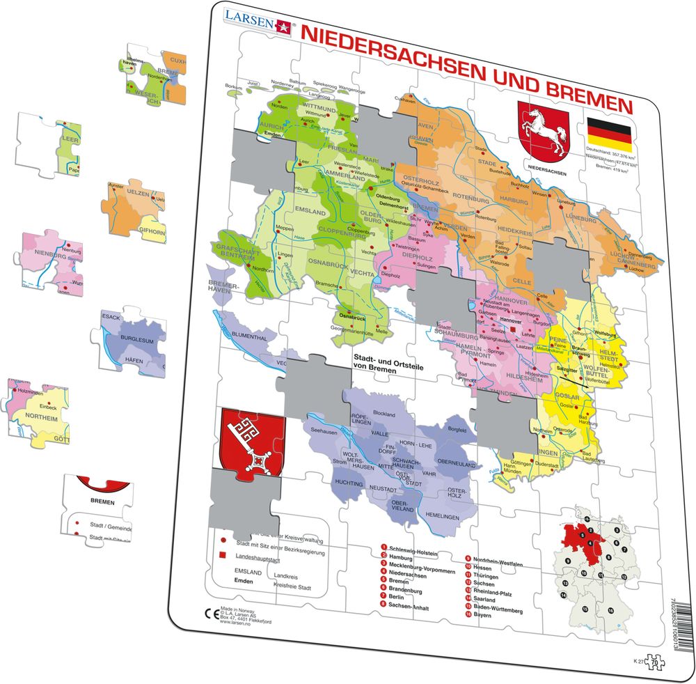 K27 - Bremen and Niedersachen Political (Illustrative image 1)