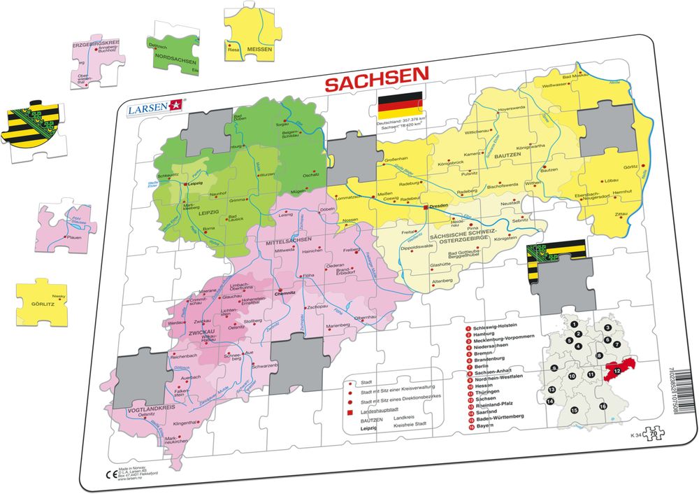 K34 - Freistaat Sachsen (Illustrasjonsbilde 1)