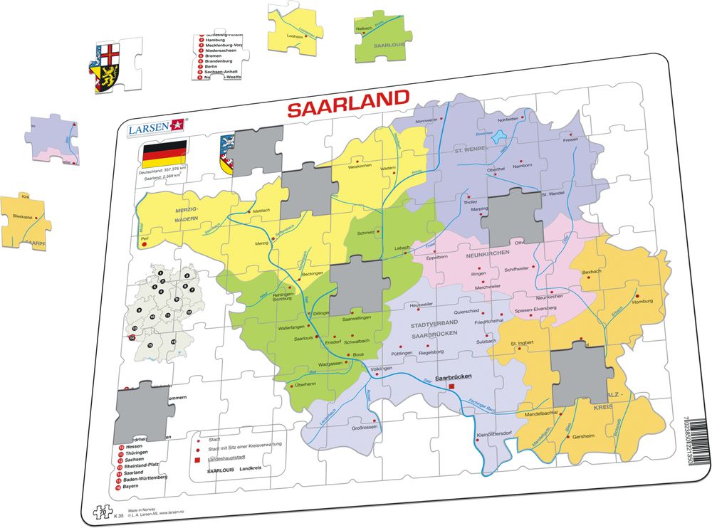 K35 - Saarland (Illustrasjonsbilde 1)