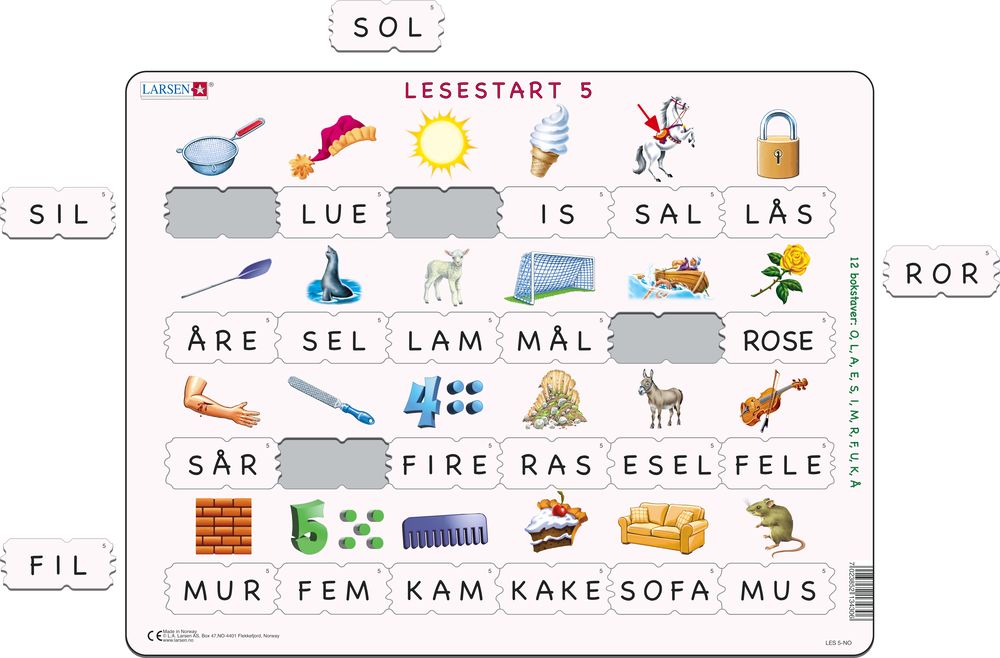 LES5 - LESESTART 5 (Illustrasjonsbilde 1)