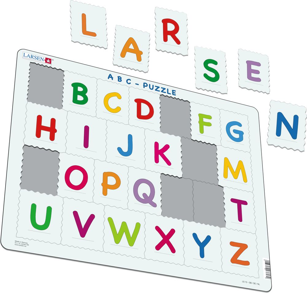 LS1326 - ABC-Puzzle (Illustrasjonsbilde 1)