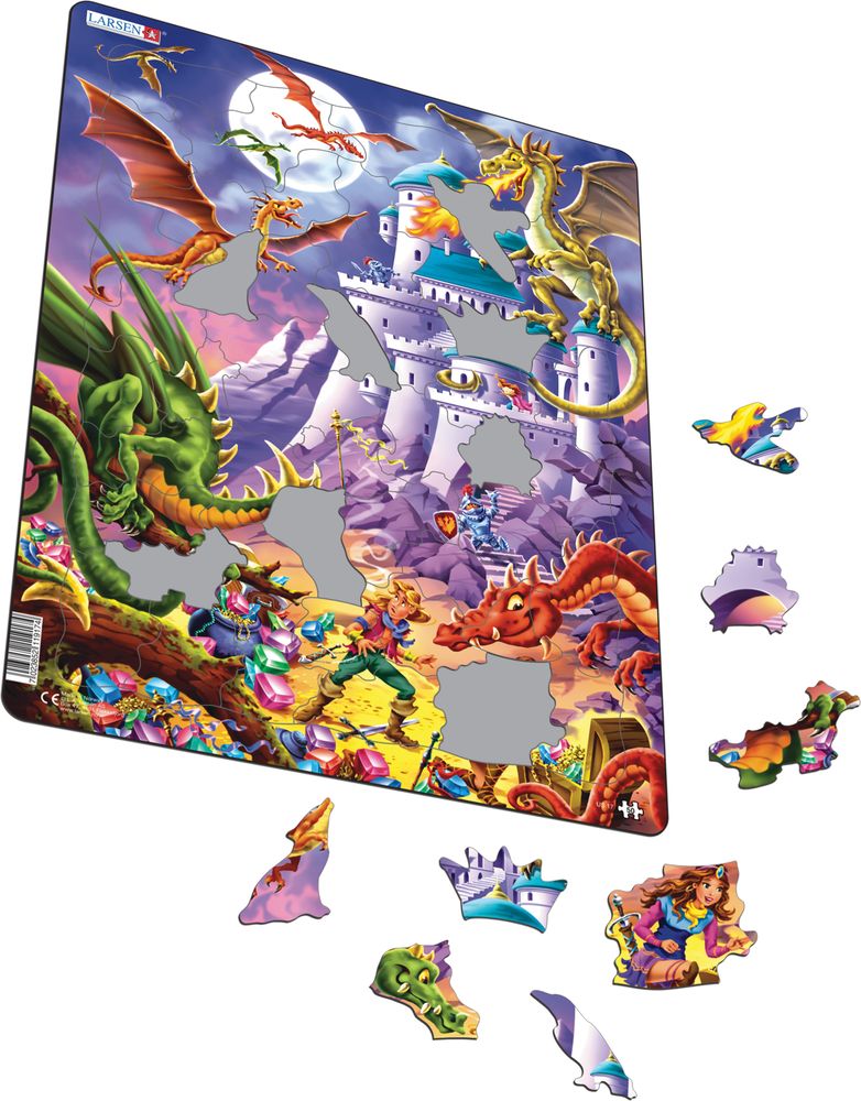 US17 - Dragons and Heroes Guarding the Castle Treasure (Illustrative image 1)