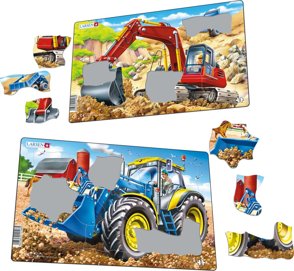 U19 - Tractor and Excavator (Illustrative image 1)