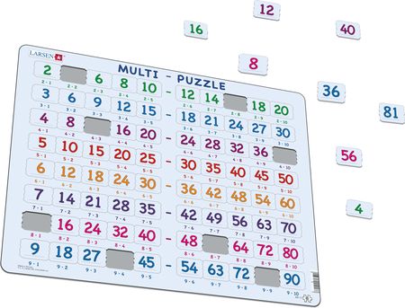 AR17 - Math Puzzle: Multiplication (2 to 9)