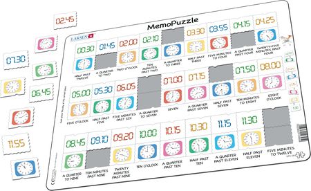 GP5 - MemoPuzzle: Lær klokka