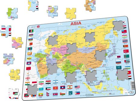 K44 - Asia Political Map