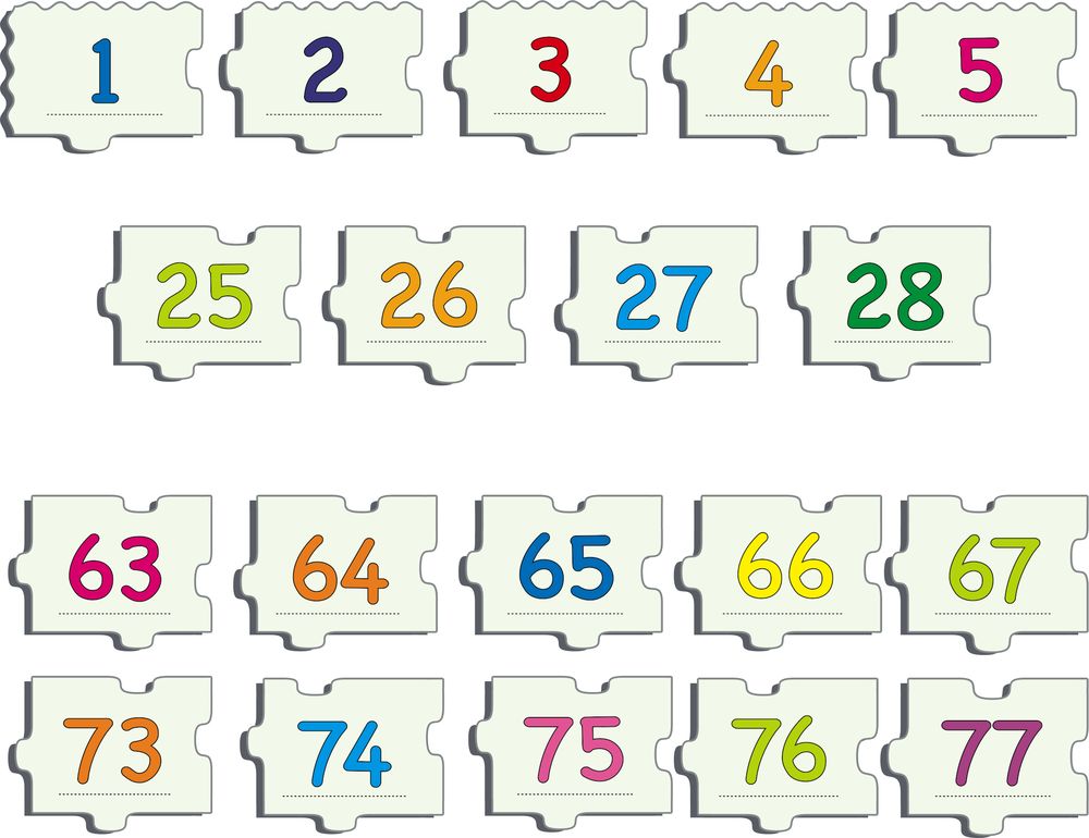 AR10 - Tallene fra 1 til 100 (Illustrasjonsbilde 2) AR10 - Tallene fra 1 til 100 (Illustrasjonsbilde 2)