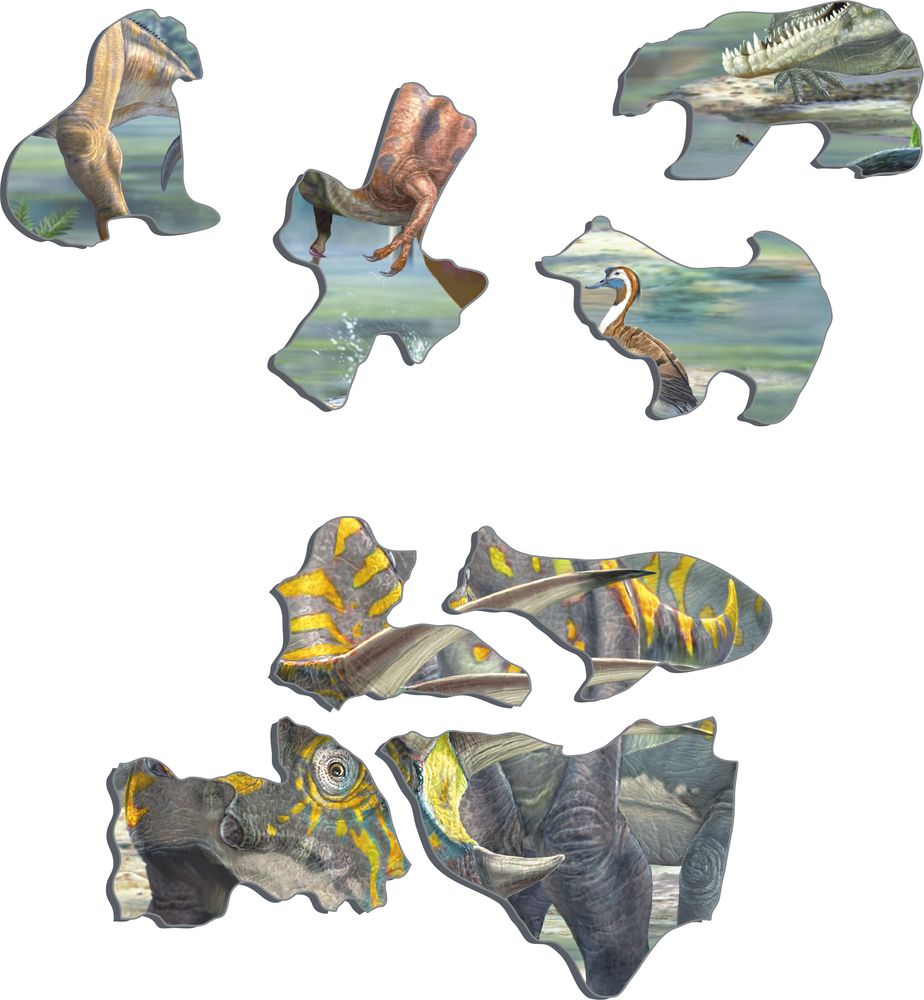 FH31 - Dinosaurs of the Cretaceous Period (Illustrative image 2)